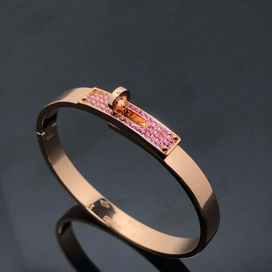 [Marin-Jewelry]KELLY BRACELET PINK DIAMOND