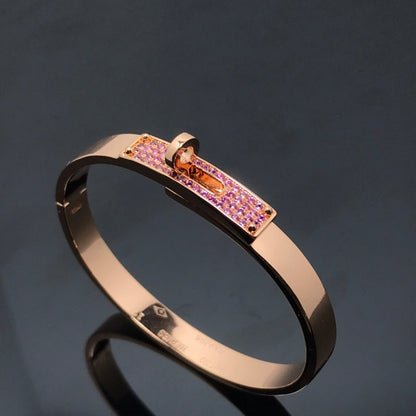 [Marin-Jewelry]KELLY BRACELET PINK DIAMOND
