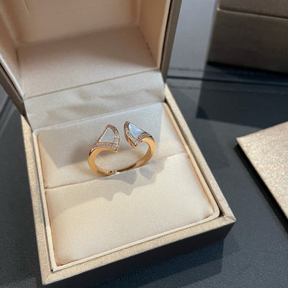 [⭐Marins]DREAM MOP DIAMOND OPEN RING