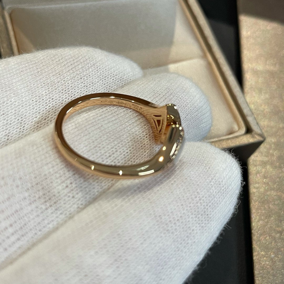 [⭐Marins]DREAM MOP DIAMOND OPEN RING
