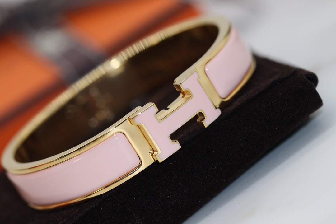 [Marin-Jewelry]H BRACELET 12MM PINK