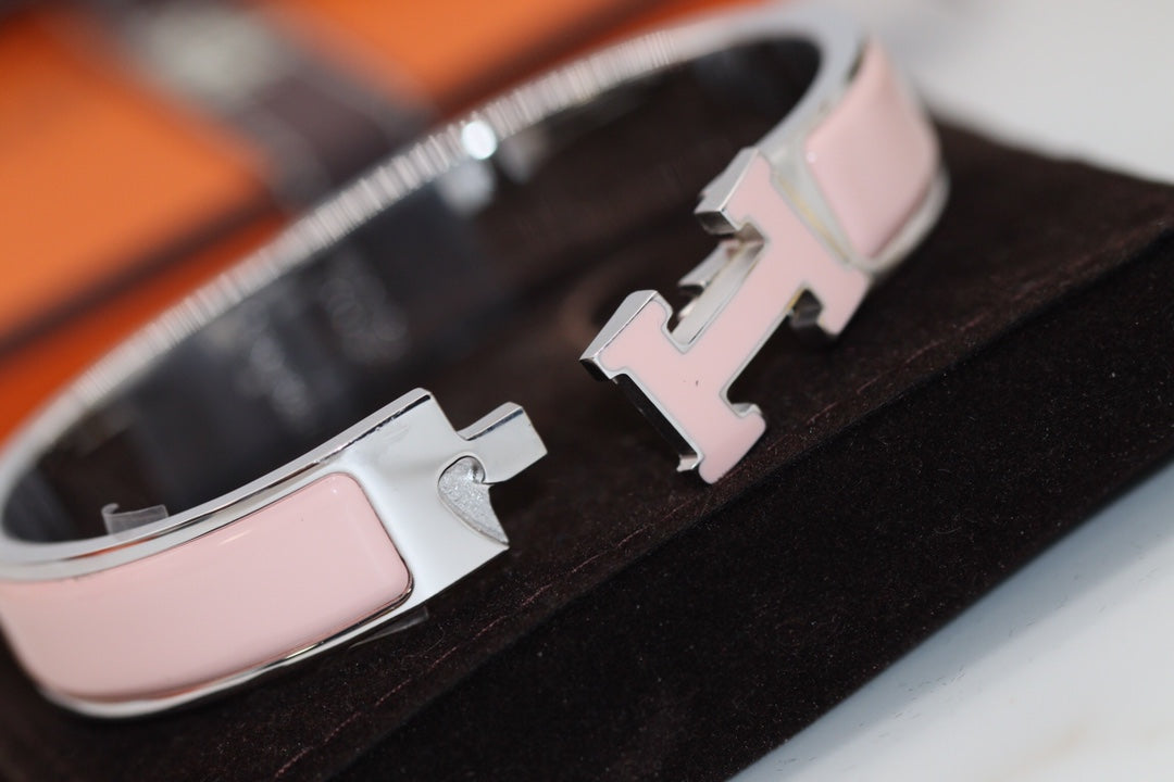 [Marin-Jewelry]H BRACELET 12MM PINK
