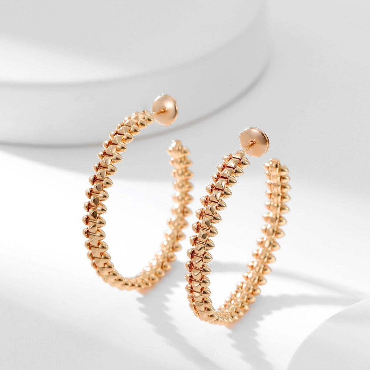 [Marin-Jewelry]CLASH HOOP EARRINGS