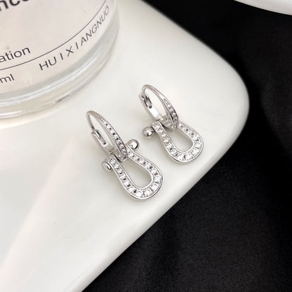 [Marin-Jewelry]フォース10 フルダイヤモンド ドロップピアス MM