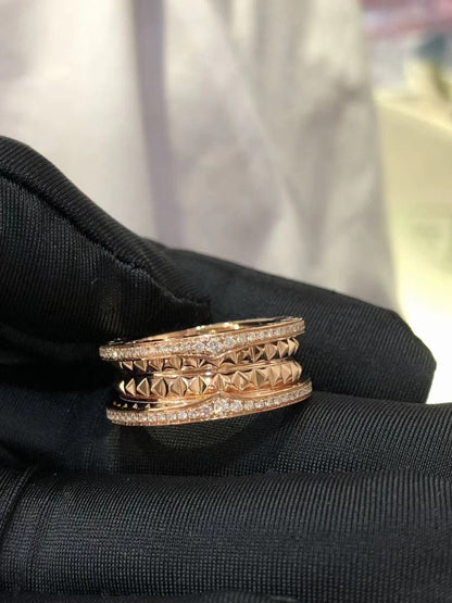 [⭐Marins]ZERO 1 ROCK DIAMOND PINK GOLD
