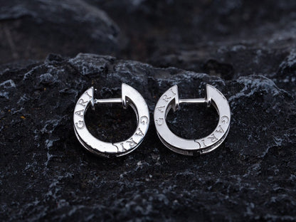 [⭐Marins]ZERO 1 MINI SILVER DIAMOND EARRINGS