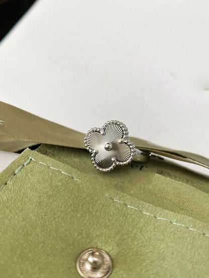 [Marin-Bijoux]BAGUE TRÈFLE ARGENT