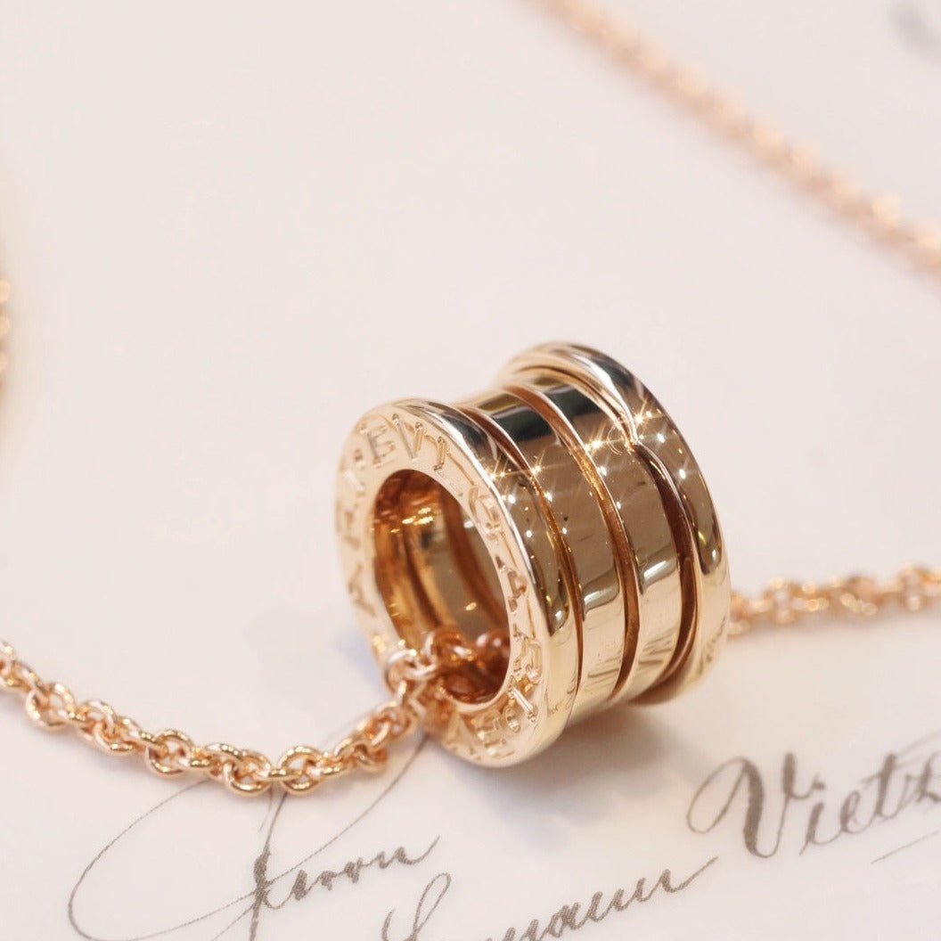 [⭐Marins]ZERO 1 PINK GOLD NECKLACE