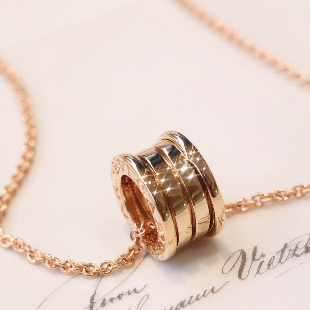 [⭐Marins]ZERO 1 PINK GOLD NECKLACE