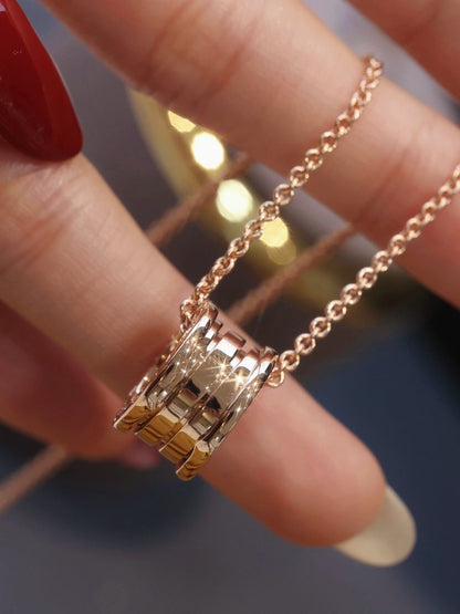 [⭐Marins]ZERO 1 PINK GOLD NECKLACE