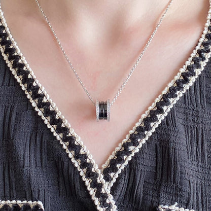 [⭐Marins]ZERO 1 DIAMOND CERAMIC NECKLACE