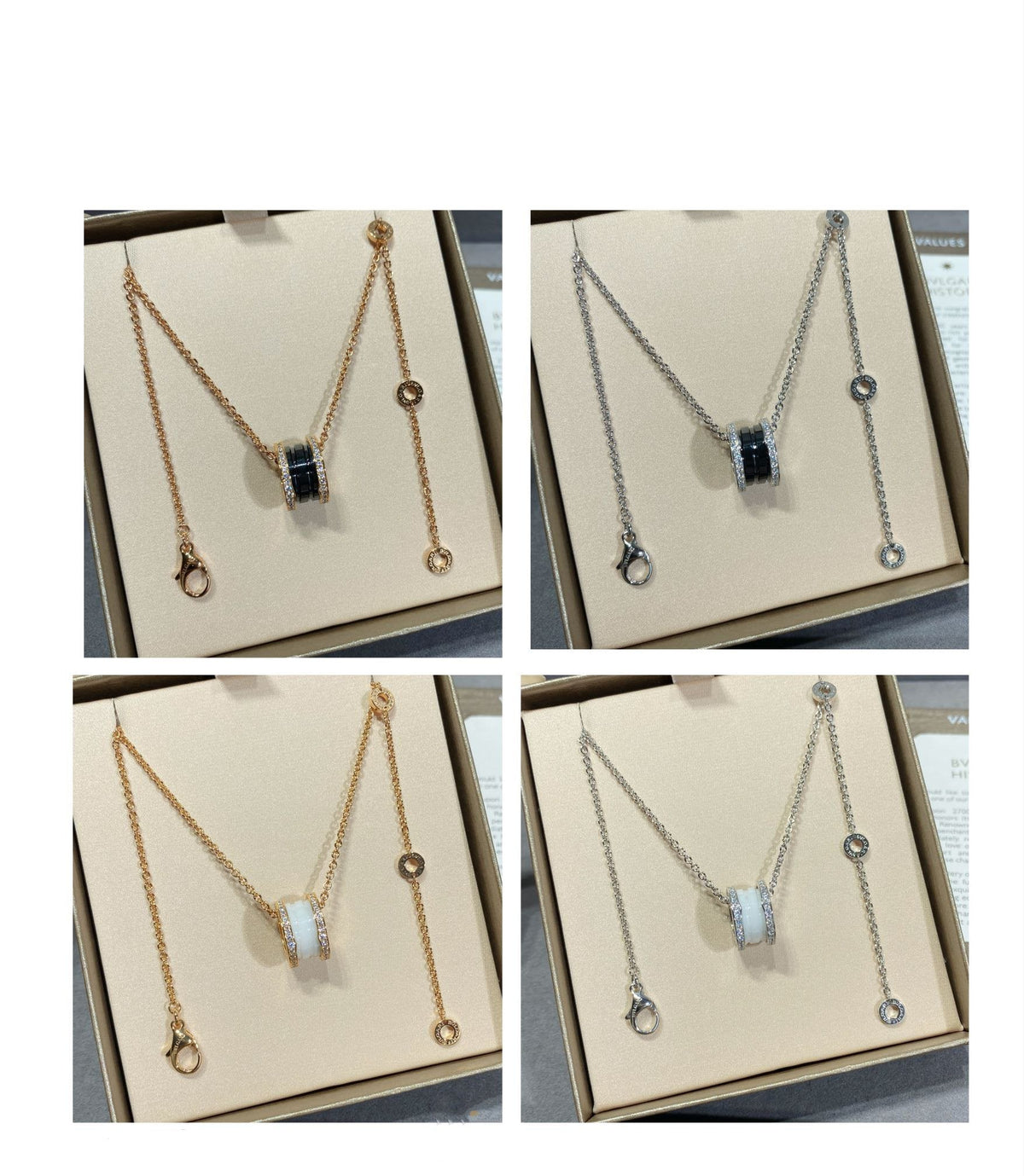 [⭐Marins]ZERO 1 DIAMOND CERAMIC NECKLACE