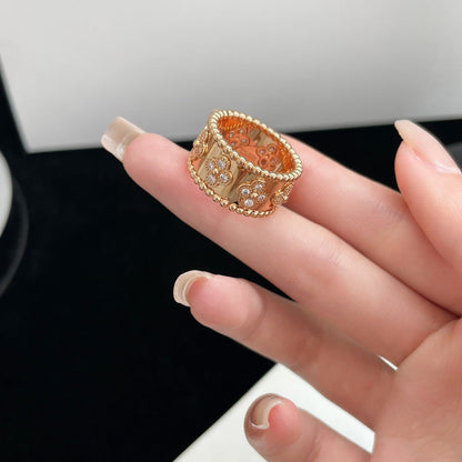 [Marin-Jewelry]BAGUE PERLÉE DIAMANT GRAND MODÈLE