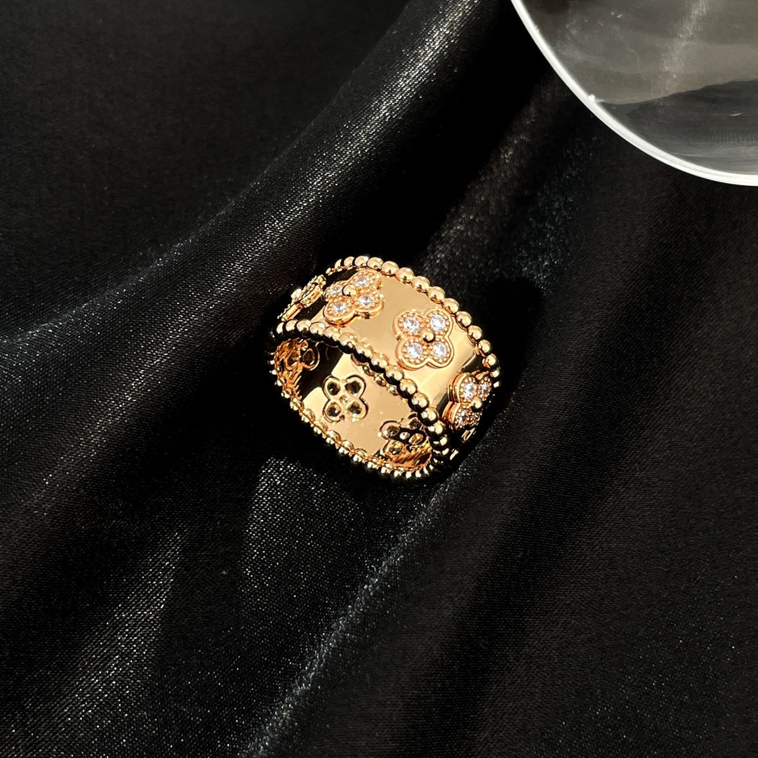 [Marin-Jewelry]BAGUE PERLÉE DIAMANT GRAND MODÈLE