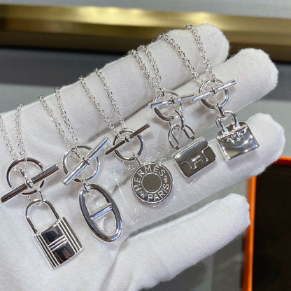 [Marin-Jewelry]COLLIER PENDENTIF CONSTANCE ARGENT