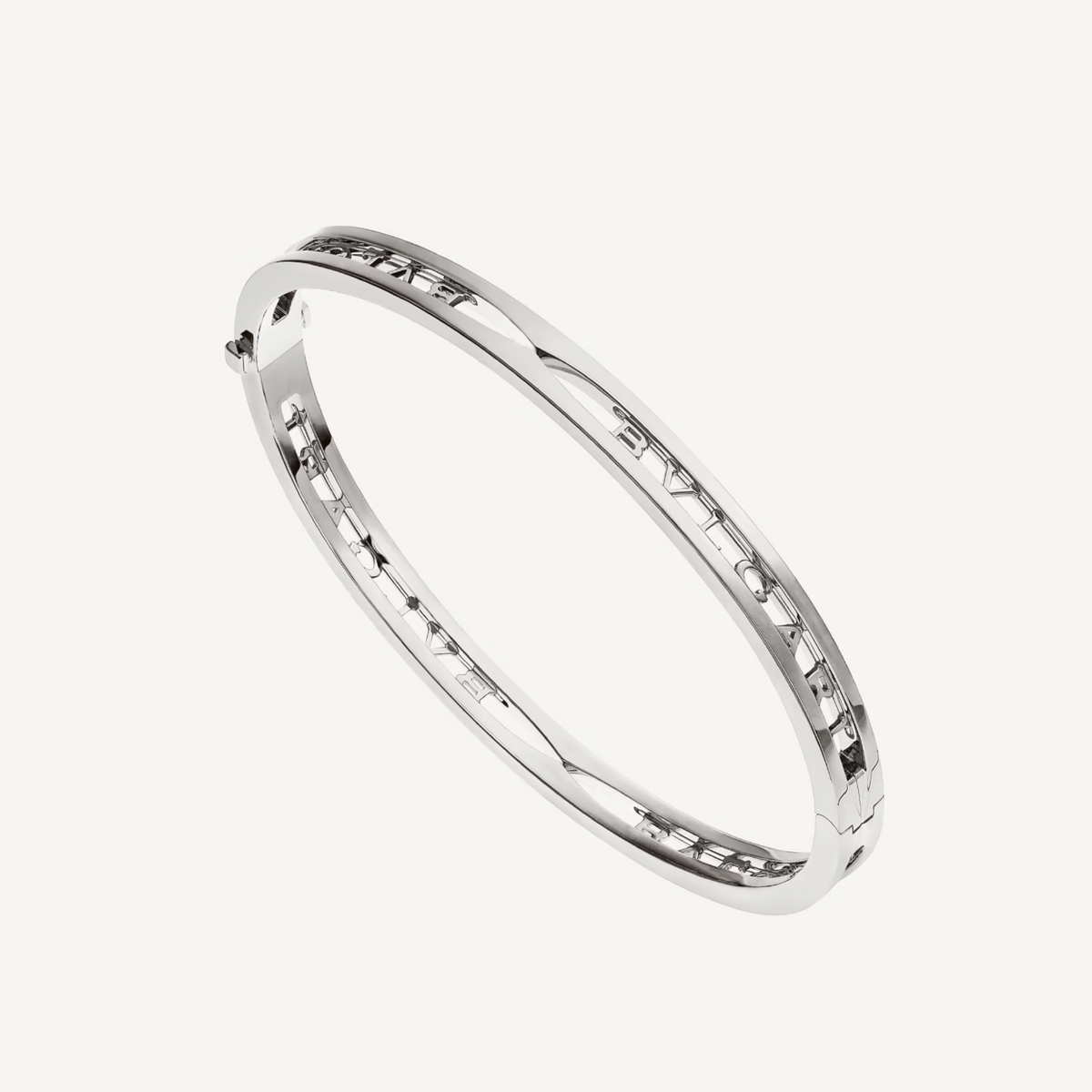 [⭐Marins]ZERO 1 SPIRAL LOGO SILVER BRACELET