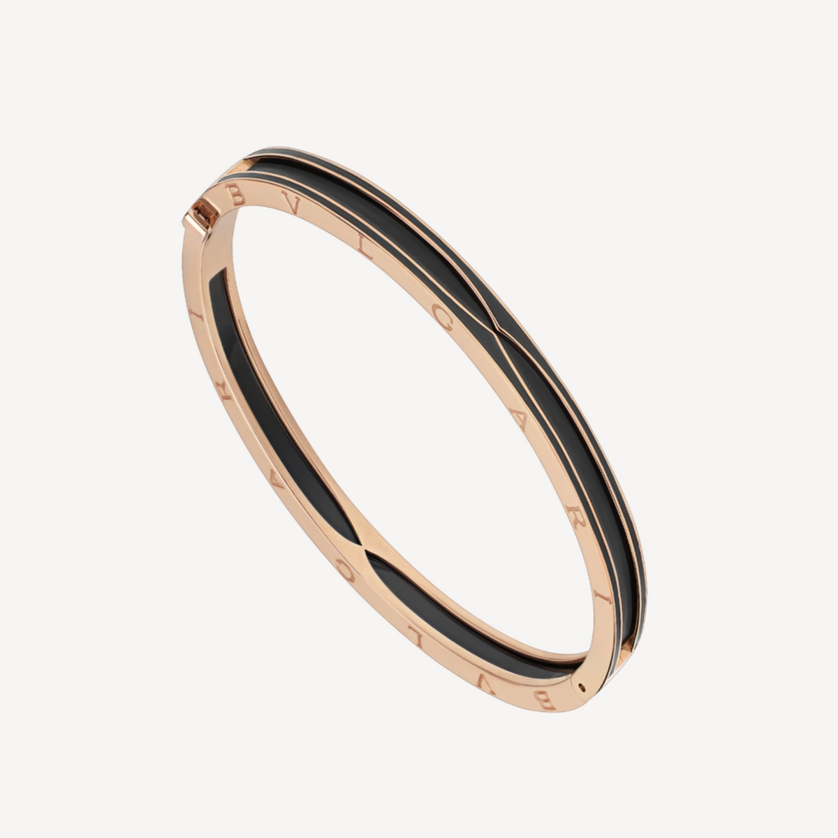 [⭐Marins]ZERO 1 PINK GOLD WITH MATTE BLACK CERAMIC BRACELET