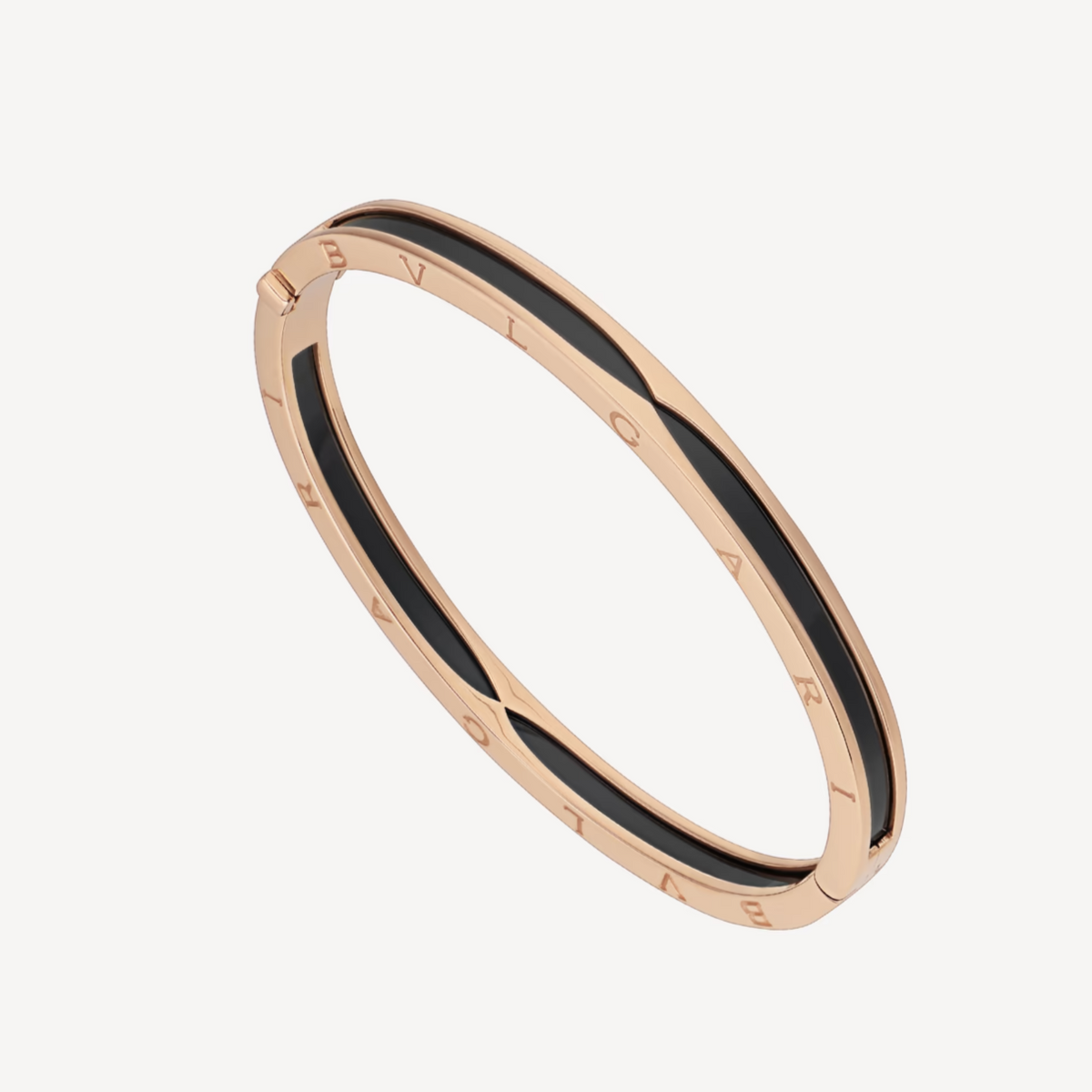 [⭐Marins]ZERO 1 PINK GOLD WITH BLACK CERAMIC BRACELET