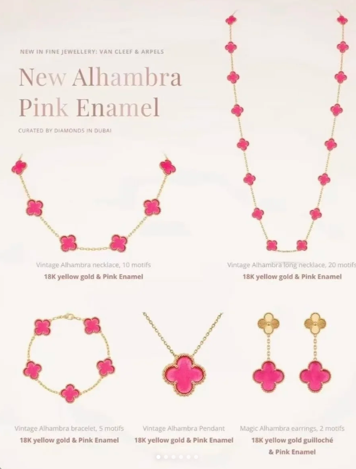 [Marins ] 26 NEW PINK BUBBLE ENAMEL SET