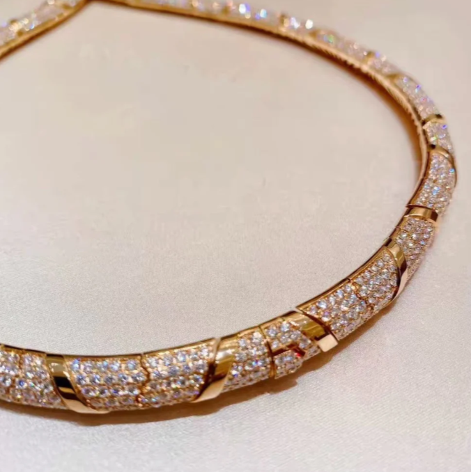 [⭐Marins]HAUTE COUTURE GOLD SERPENTI NECKLACE