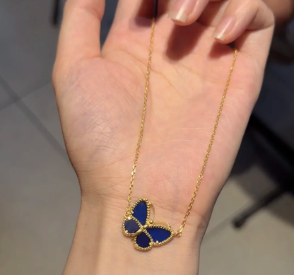 [Marin-Jewelry]BUTTERFLY BLUE   NECKLACE