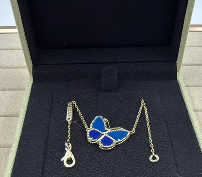 [Marin-Jewelry]BUTTERFLY BLUE   NECKLACE