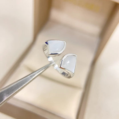 [⭐Marins]DOUBLE SKIRT PATTERN OPEN RING