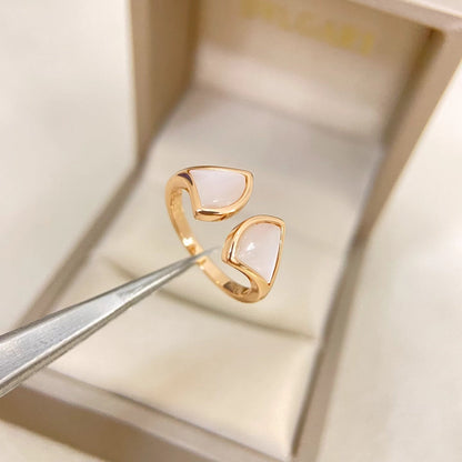 [⭐Marins]DOUBLE SKIRT PATTERN OPEN RING