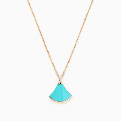 [⭐Marins]DREAM NECKLACE TURQUOISE PINK GOLD