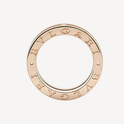 [⭐Marins]ZERO 1 ONE-BAND PAVED DIAMONDS ON THE SPIRAL RING