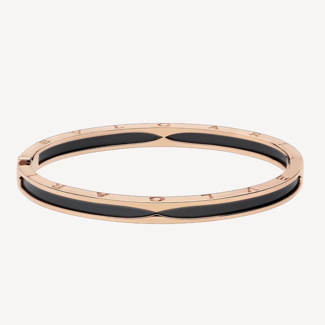[⭐Marins]ZERO 1 PINK GOLD WITH BLACK CERAMIC BRACELET