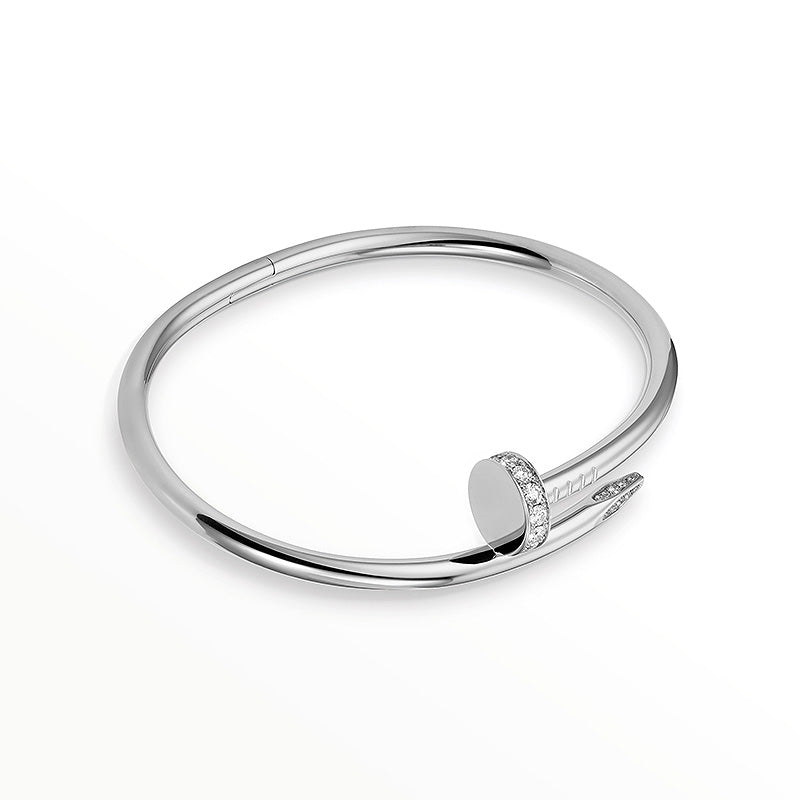 [Marin-Jewelry]JUSTE BRACELET 3.5MM DIAMONDS