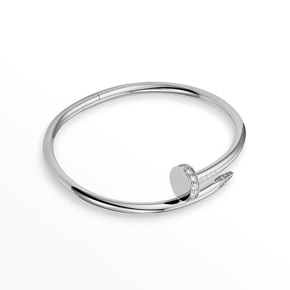 [Marin-Jewelry]JUSTE BRACELET 3.5MM DIAMONDS