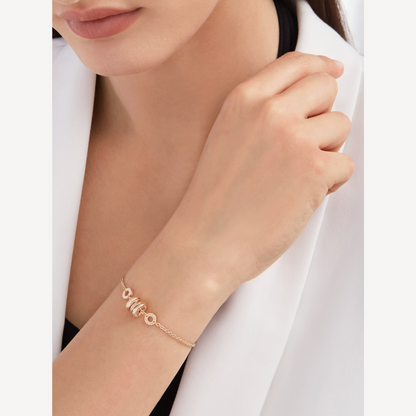 [⭐Marins]ZERO 1 SOFT PINK GOLD BRACELET