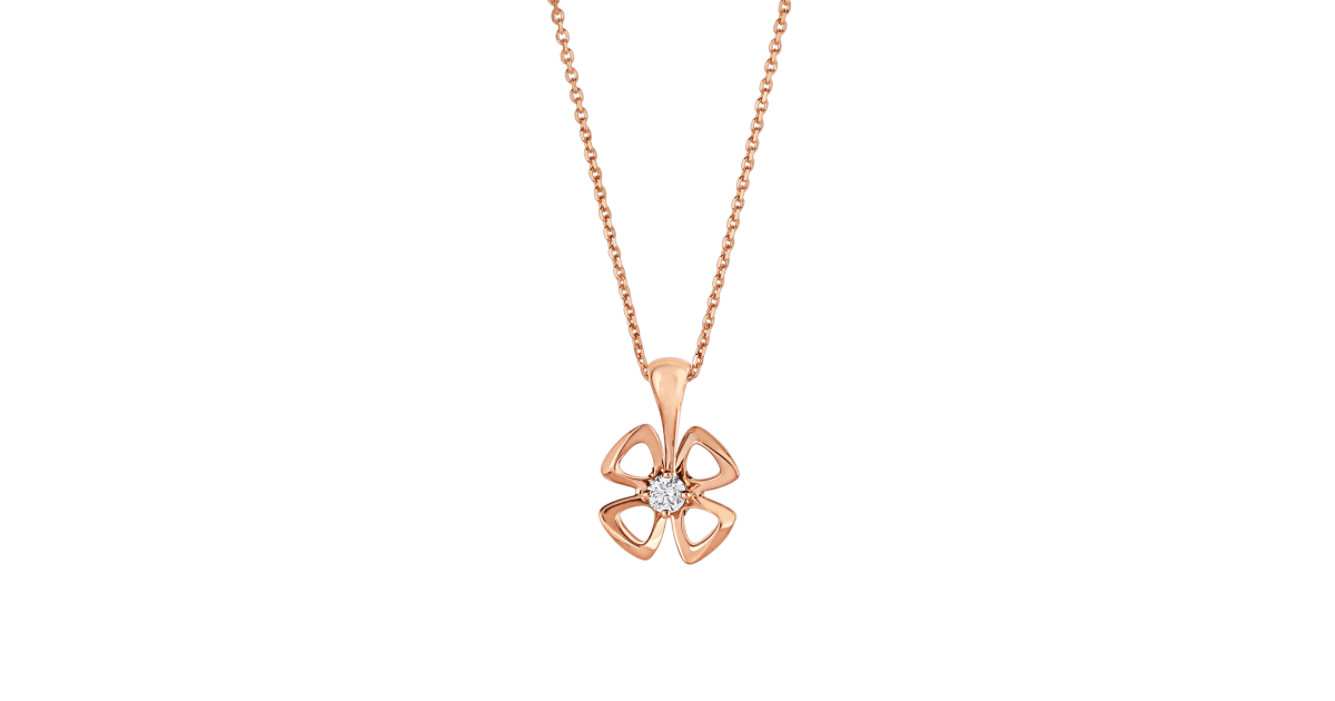 [⭐Marins]FIOREVER NECKLACE DIAMOND CENTER