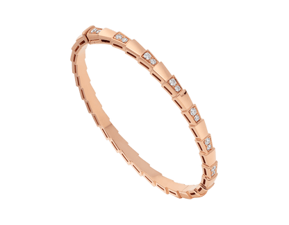 [⭐Marins]SERPENTI BRACELET PINK GOLD DIAMOND