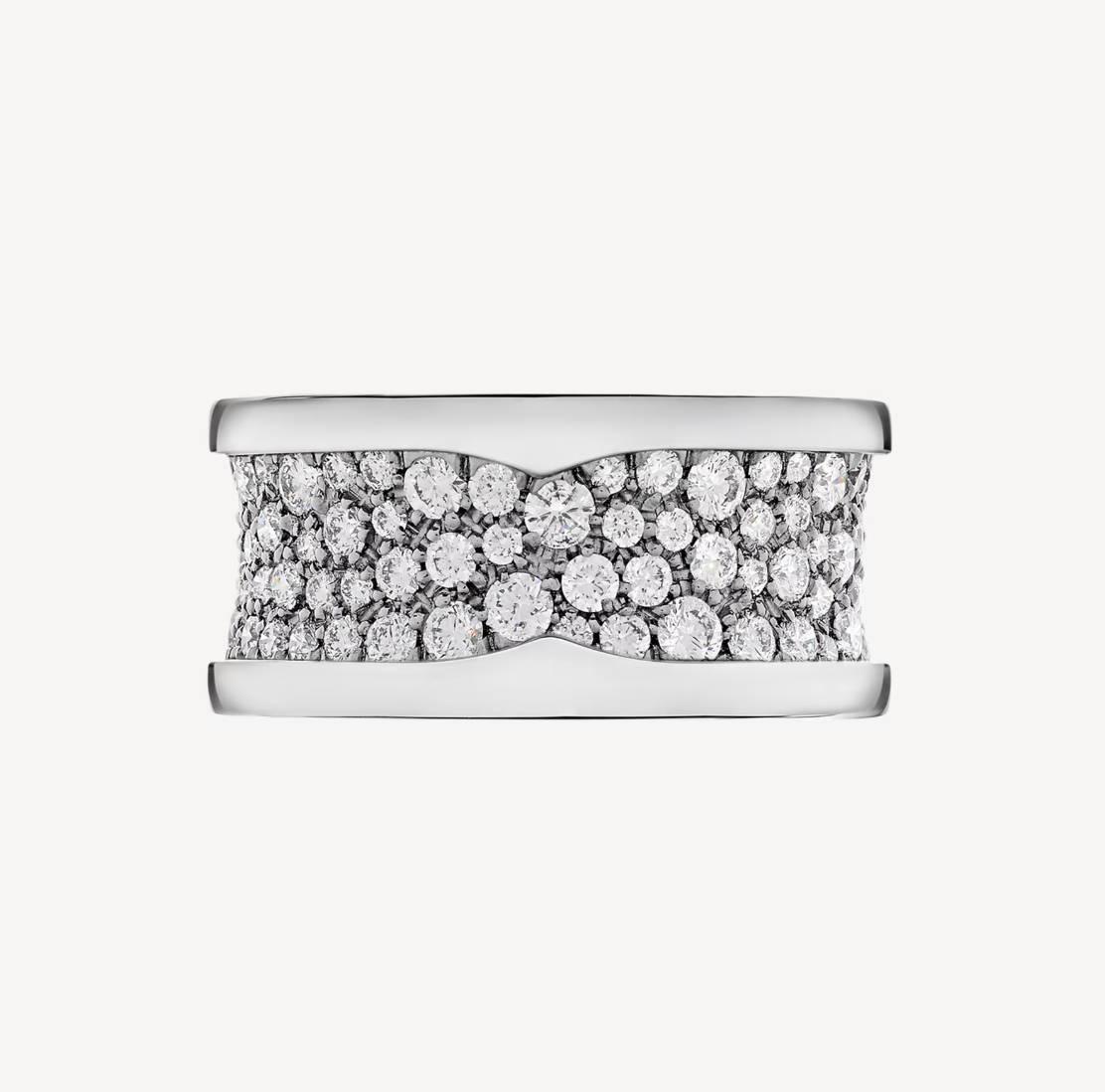 [⭐Marins]ZERO 1 WITH PAVED DIAMONDS ON THE SPIRAL RING