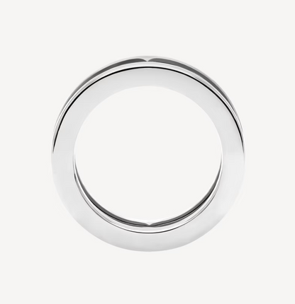 [⭐Marins]ZERO 1 ONE-BAND WITH OPENWORK LOGO SPIRAL RING