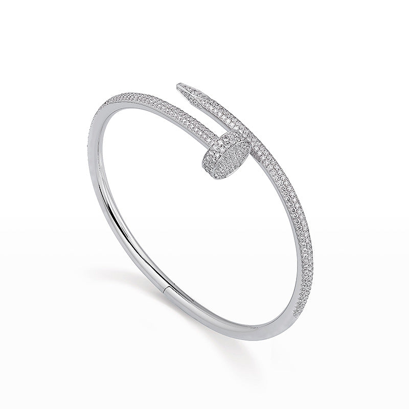 [Marin-Jewelry]JUSTE BRACELET 3.5MM オールダイヤモンド