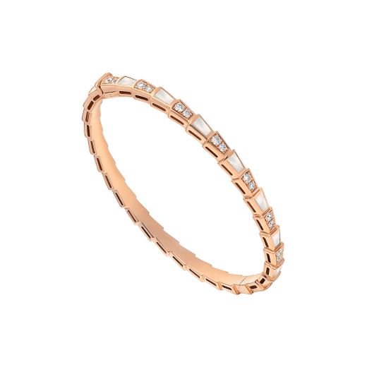 [⭐Marins]SERPENTI BRACELET PINK GOLD MOP DIAMOND