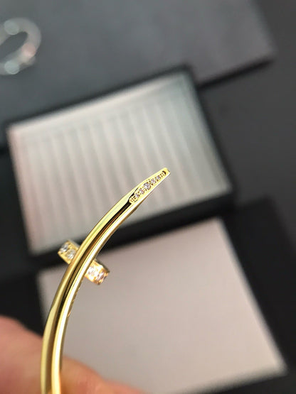 [Marin-Jewelry]JUSTE BRACELET 3.5MM DIAMONDS