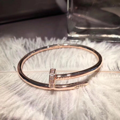 [Marin-Jewelry]JUSTE BRACELET 3.5MM DIAMONDS