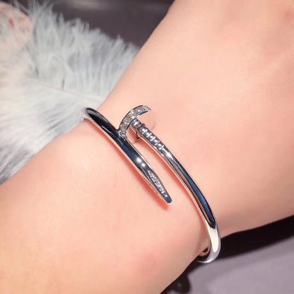 [Marin-Jewelry]JUSTE BRACELET 3.5MM DIAMONDS