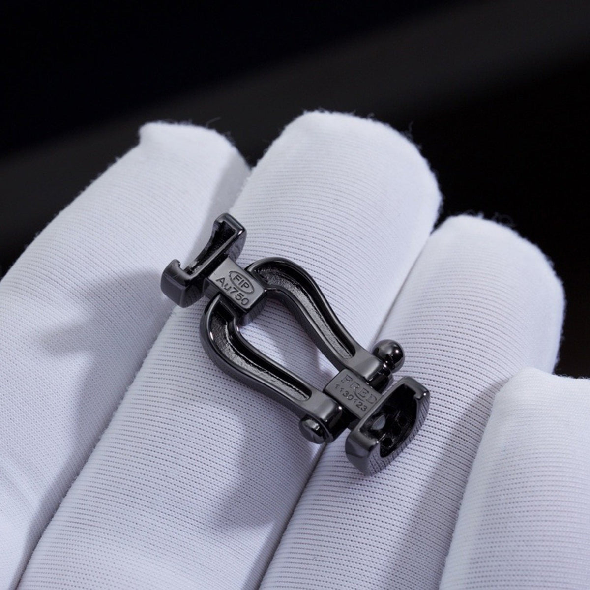 [Marin-Jewelry]FORCE LARGE SERIES ホースシュー ブラック侍 ブレスレット