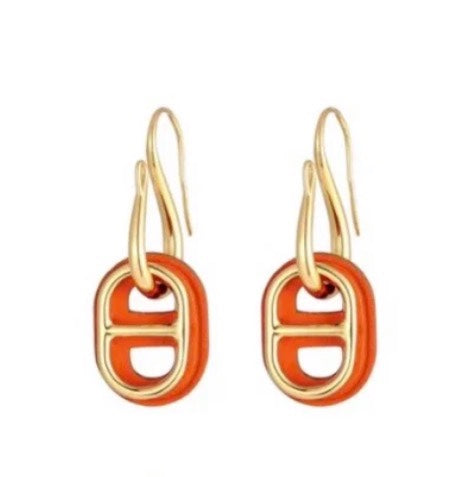 [Marin-Jewelry]HM O'MAILLON GOLD EARRINGS