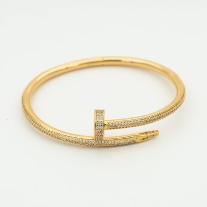[Marin-Jewelry]JUSTE BRACELET 3.5MM オールダイヤモンド