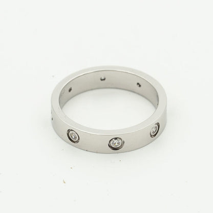 [Marin-Jewelry]LOVE RING 3.6MM 8 DIAMONDS