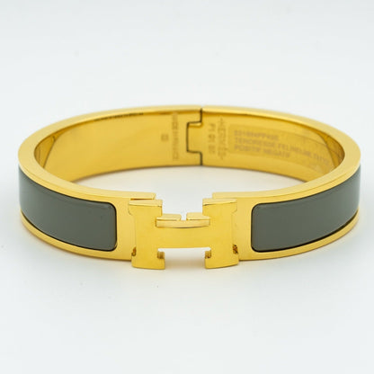 [Marin-Jewelry]H BRACELET BLUE GREEN 12MM
