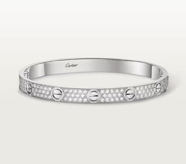 [Marin-Jewelry]NEW-LOVE-6.1MM-Width Diamond-Studded Bracelet