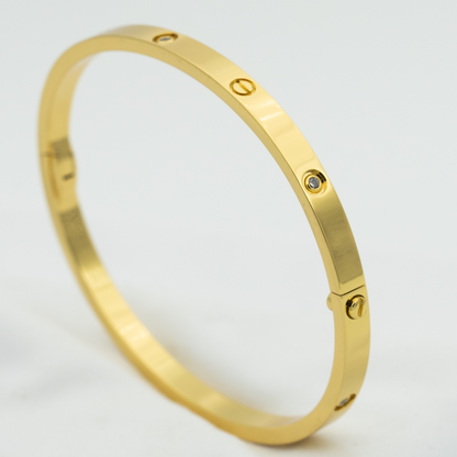[Marin-Jewelry]LOVE BRACELET 3.65MM 6 DIAMONDS